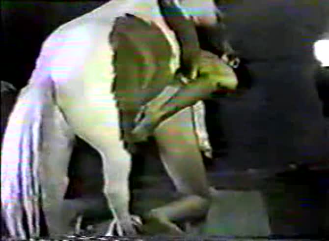 Video :Big horse dick smashing the tight ass of lady
